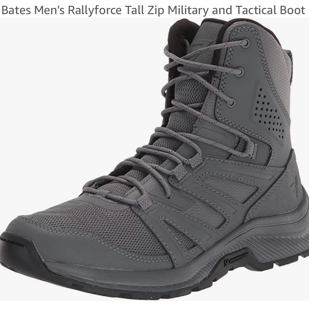 Bates Men’s Rallyforce Tall Zip Tactical Boots
